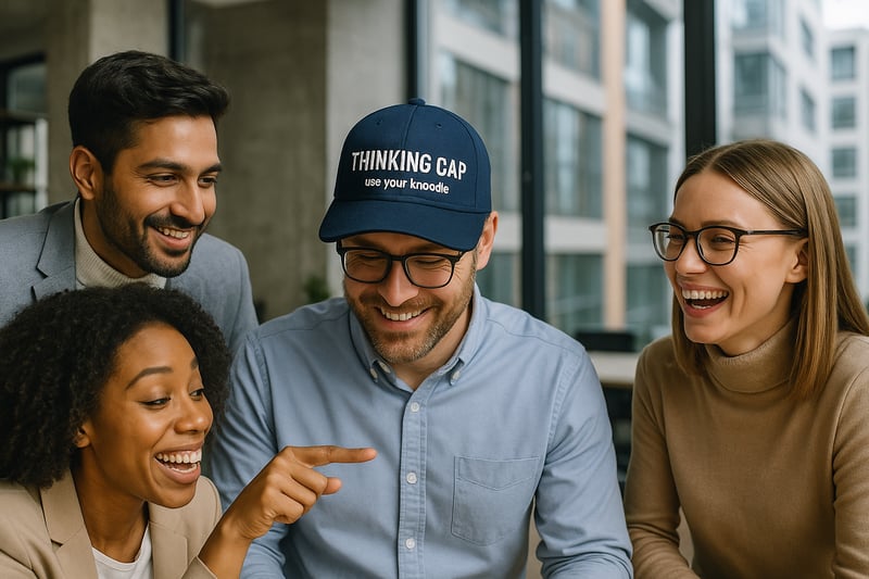 use your knoodle - thinking cap brainstorm
